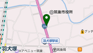 買取専門店 笑福 筑後店の地図画像