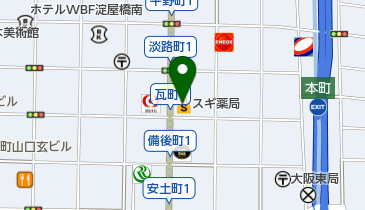 株式会社紙之新聞社 関西支局の地図画像