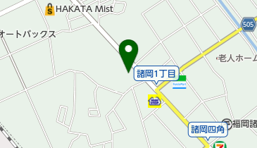 未病リハビリセンタ-ハレル 諸岡店の地図画像