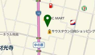 BECK(ベック)整骨院 日向店の地図画像