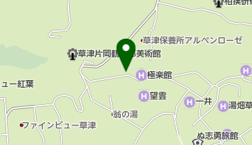 リフラック草津温泉の地図画像