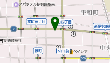 ラケットショップ タジマヤ 伊勢崎店の地図画像