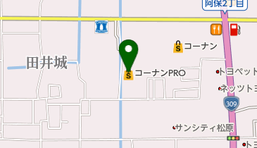 リツ-ル松原店の地図画像