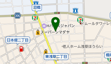 旅館中田屋の地図画像