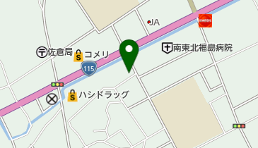 コインランドリー LAUNDRINA(ランドリーナ) 荒井店の地図画像