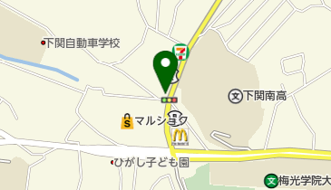 ブロードバンド予備校ベストエデュケーション 下関後田校の地図画像