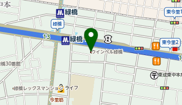 GronG TRAINING LAB.(グロング トレーニング ラボ) 緑橋店の地図画像