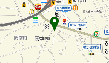 joyplus.(ジョイプラス) 枚方鍼灸整骨院の地図画像