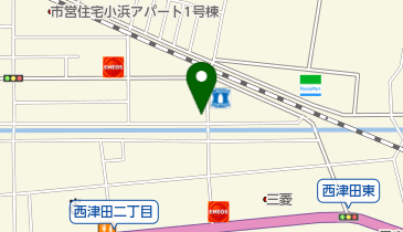 壮健塾松江整体院の地図画像