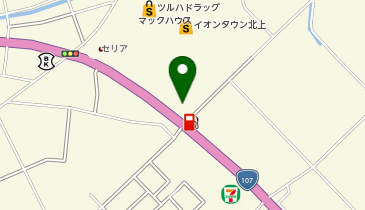 リカバリー 北上店の地図画像