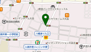 水素ヒーリング リノの森の地図画像