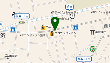 Body Hackers Lab(ボディ ハッカーズ ラボ) 西新・藤崎店の地図画像