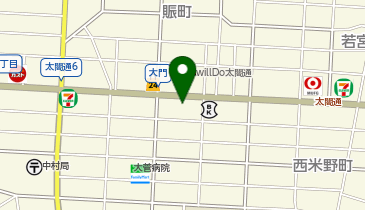 コインランドリー/ピエロ 376号太閤通店の地図画像