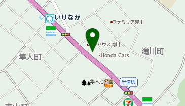 コインランドリー/ピエロ 378号滝川町店の地図画像