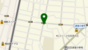 メナードフェイシャルサロン清水丘の地図画像