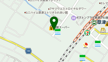 ストレッチ専門店STRETCHEX(ストレチックス) 草津店の地図画像