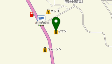 時計・宝石フジタの地図画像