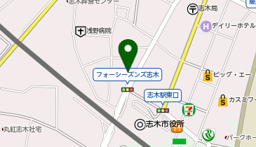 志木イーバランス整体院の地図画像