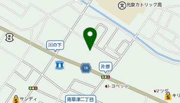 ストレッチ専門店STRETCHEX(ストレチックス) 南草津店の地図画像