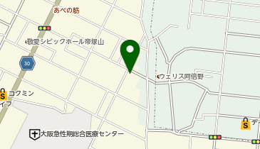コインランドリー/ピエロ 387号大領店の地図画像
