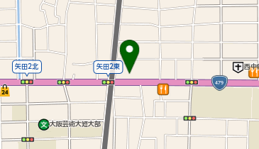 コインランドリー/ピエロ 399号湯里店の地図画像