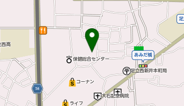 ほぐし屋の地図画像