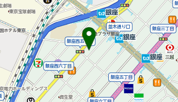 小学館アカデミー絵画倶楽部 銀座校の地図画像