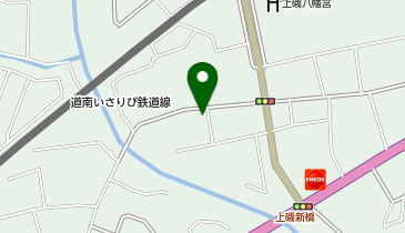 やま理容院の地図画像