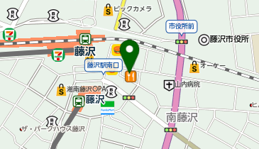 ジュエルカフェ 藤沢店の地図画像