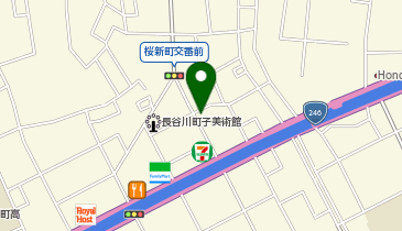 ホーリーライト 桜新町の地図画像