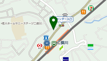 横濱もみ処ほっとするん 横浜二俣川店の地図画像