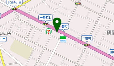 コインランドリー/ピエロ 409号二番町店の地図画像