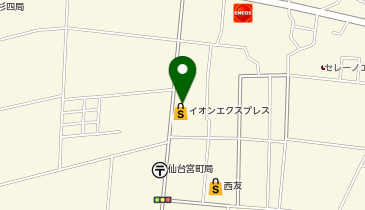 コインランドリー/ピエロ 410号宮町店の地図画像