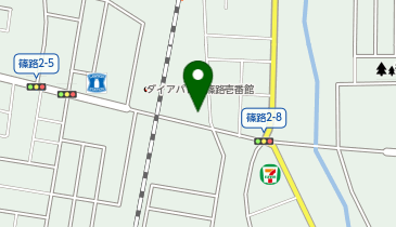 コインランドリーアクア 篠路店の地図画像