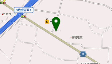 コインランドリーR2(アールツー) 八代店の地図画像