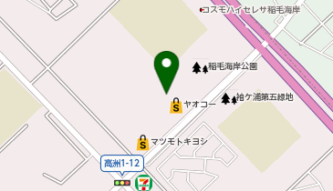 ジュエルカフェ ミノリア稲毛海岸店の地図画像