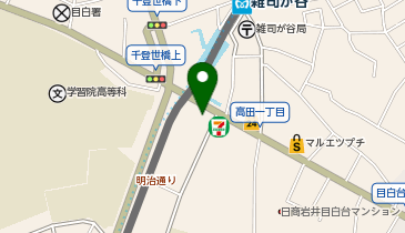 音楽教室リズム21 目白スタジオの地図画像