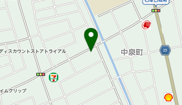 ダンスアカデミーイチオカの地図画像