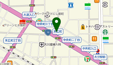 若草整骨院の地図画像