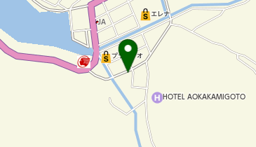 OMIZUカーシェア 青方ステーションの地図画像