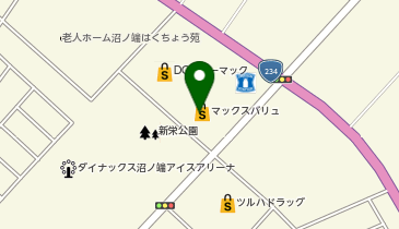 買取店わかば苫小牧マックスバリュ沼ノ端店の地図画像