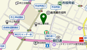 さくらビューティークリニック 鹿児島院の地図画像