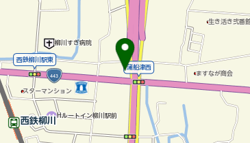 ラクラス柳川三橋の地図画像