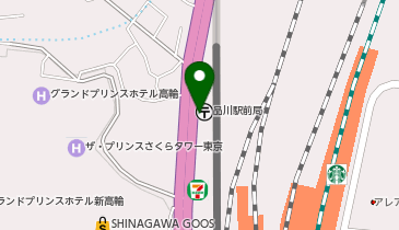CREBIQ(クレビック)品川店の地図画像
