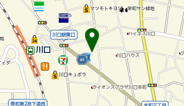 バレエスタジオ ビートの地図画像