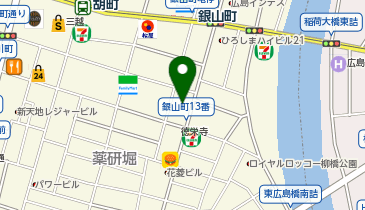 シェルター広島 大人の隠れ家リラクゼーションサロンの地図画像