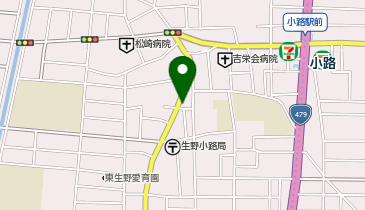 せんじゅ鍼灸接骨院の地図画像