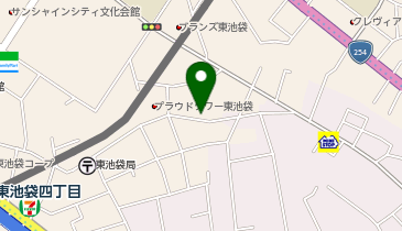 清遊会茶道教室の地図画像