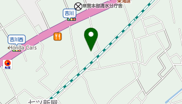 零ぽいんと己書道場の地図画像