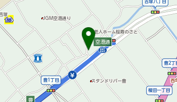 ユニゾンライフ事務所の地図画像